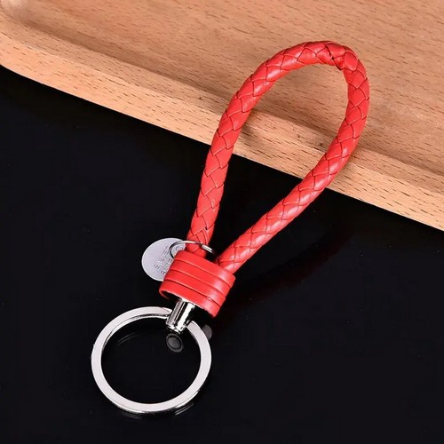 Red vintage leather - red,