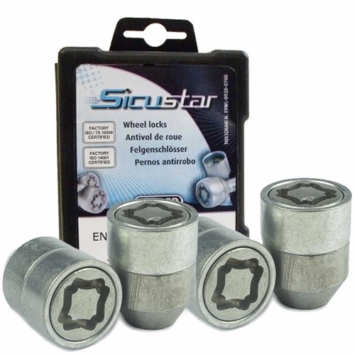 Wheel lock nuts - tapered, 60°