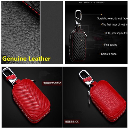 Practical genuine leather red - genuine,