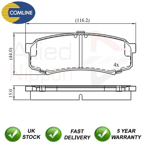 Brake pads set - brake,