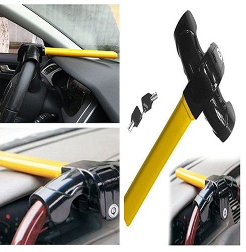 Car steering wheel - lock, key