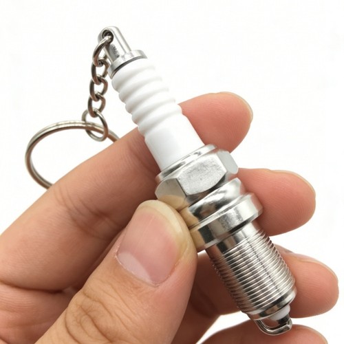1pc spark plug keychain led - spark,