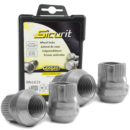 Wheel lock nuts - tapered, 60°