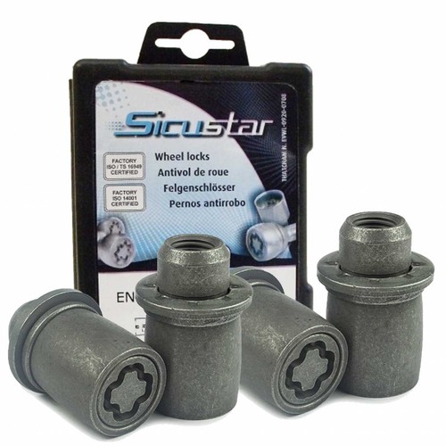 Wheel lock nuts - , flat