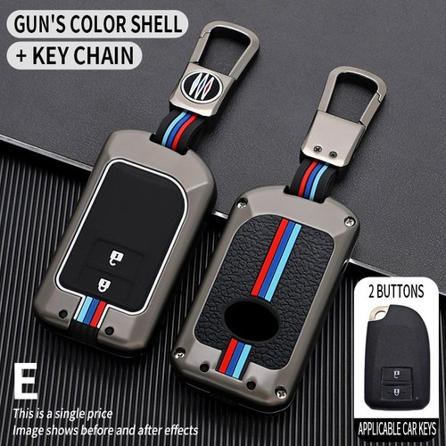 Button car key fob - key, case